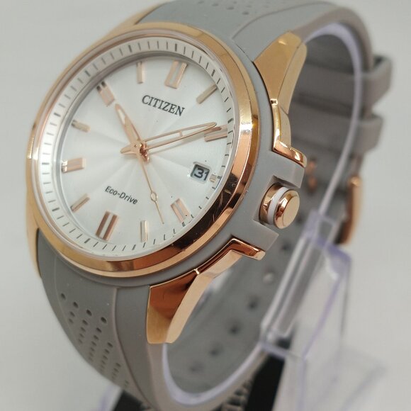 Citizen FE6137-08A Weekender Women's 38mm Rose Gold Tone S/Steel Watch NWOT - Picture 1 of 11